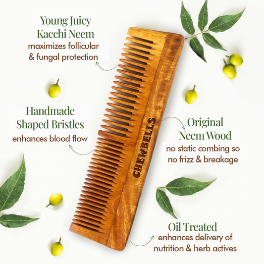 Neemwood comb